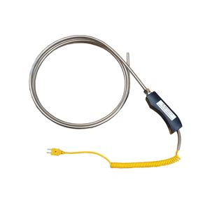 เซ็นเซอร์วัดอุณหภูมิสแตนเลสพร้อมเครื่องวัดอุณหภูมิแบบดิจิตอลเทอร์โมคัปเปิลแบบมือถือความแม่นยำสูง - Product Image 2