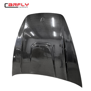 Capot moteur en fibre de carbone Carfly pour Porsche <span class=keywords><strong>Cayenne</strong></span> 958 2011-2013, style HM, capot moteur 2011-2013HM - Product Image 4