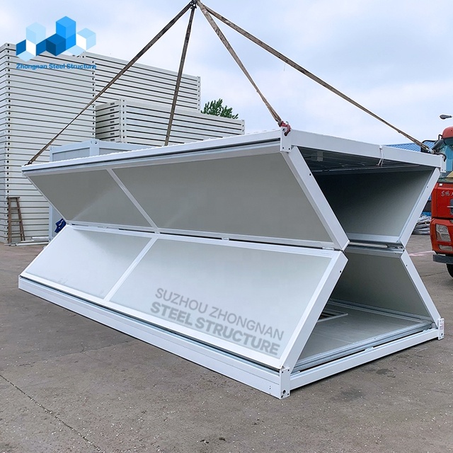 Zhongnan Detachable Mobile Home Modular Tiny Home Prefabricated Prefab Fold Out Foldable Folding Container House