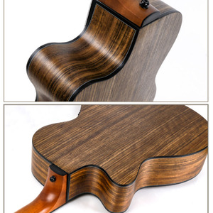 Instrumento Musical de palisandro, guitarra acústica eléctrica semipersonalizada de 41 pulgadas, venta al por mayor, China, Orig - Product Image 3