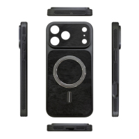 Coque de téléphone magnétique rafraîchissante en velours pour iPhone 18 17 16 15 Pro Max, fine, dissipant la chaleur, antichoc, en PC
