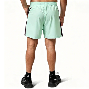 Custom <b>Pacific</b> Unisex Tag Rugby Football Shorts Breathable Quick Dry Elastic Waist Rasta Training Touch Shorts - Product Image 3