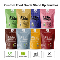 Emballages durables, fournisseur de sacs flexibles sur mesure, impression personnalisée, fabricant d'impression numérique