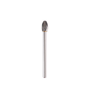 Tungsten Carbide Grinding Head 3mm Shank Oval End Mill For Metal Grinding And Engraving Air Electric Mill <b>Tool</b> - Product Image 1