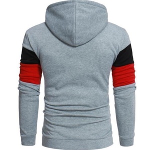 คุณภาพสูงผู้ชาย Contrast สีเสื้อแขนยาว Hoody - Product Image 4