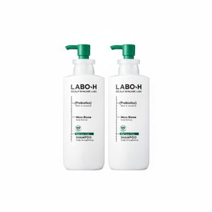 Shampoo Labo-H per il Rafforzamento del Cuoio Capelluto e il Sollievo dalla Caduta dei Capelli, 400ml, Confezione da 2, Offerta Sconto - Product Image 1