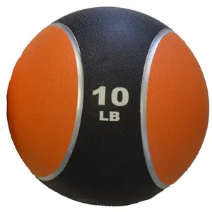 12LB वजन प्रशिक्षण गेंद रबर दवा गेंद