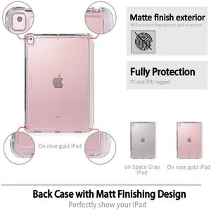 Ốp Lưng Máy Tính Bảng Bảo Vệ Toàn Diện 12.9 Inch Ốp Lưng Folio Đế Màu Hồng Hoa Văn Đá Cẩm Thạch Vỏ Thông Minh Cho <span class=keywords><strong>iPad</strong></span> Mới 2021 - Product Image 5