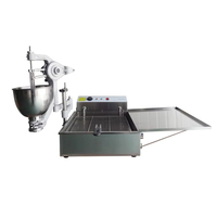 XEOLEO Commercial 3 Types Donut Maker Électrique 3000W Semi Automatique Gâteau Donut Maker Pourrait Produire Forme D'onde/Rond/Sphérique