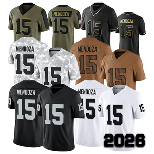 Maillot de football <span class=keywords><strong>Fernando</strong></span> Mendoza 2026 pour Hommes, Femmes et Jeunes, Numéro 1 du Draft, Brodé, Tailles S-3XL, Livraison Rapide - Product Image 1
