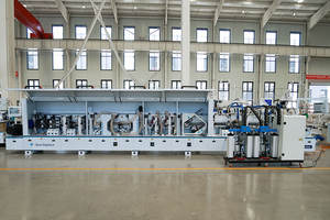 Máquina de Enchapado de Cantos Automática Industrial E-80 de Nuevo Diseño con Pre-Fresado y Seguimiento para Puertas de Gabinetes - Product Image 2