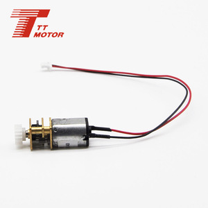 En stock, motorreductor miniatura de CC de 5V y 720 rpm con engranaje externo de plástico. - Product Image 3