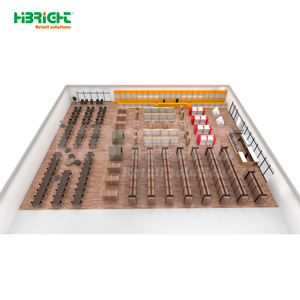 Costo dell'apertura del negozio al dettaglio di prodotti alimentari pronti per l'ipermercato del supermercato - Product Image 1