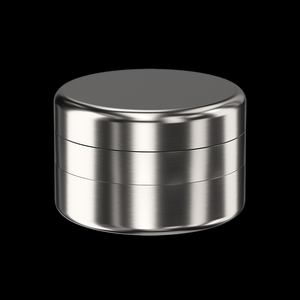 Kommerziell Anpassen Benutzer definiertes Lasae-Logo 3-teiliges Rauch zubehör Metall Titan Metall Kräuter mühle zum Lächeln Kostenloses OEM-Logo - Product Image 3