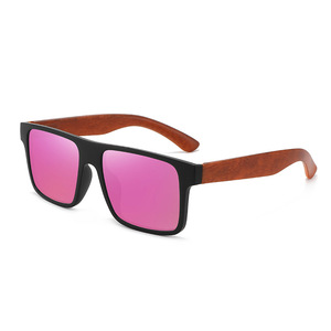 Lunettes de soleil surdimensionnées polarisées avec film bleu UV400, monture en PC, unisexe - Product Image 4