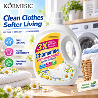 KORMESIC 2kg Deterjen Cair Chamomile Pelembut Pakaian Beraroma Pembersih Mendalam Kesegaran Tahan Lama Grosir Label Pribadi