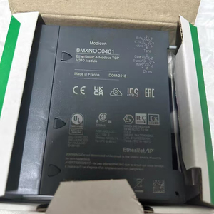 Modulo <span class=keywords><strong>di</strong></span> Comunicazione Ethernet TCP/IP 4 X RJ45 10/100 Mbps Switch Gestito Modbus TCP EtherNet/IP BMXNOC0401 - Product Image 5