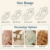 HWXH Damenschuh Sandale Flacher Lederschuh Klassischer Damenschuh Mädchen OEM Damenschuh Business-Schuh Shabbos-Schuh