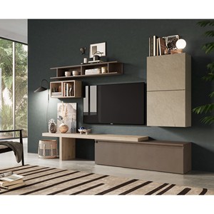 INFINITY 2.0: Soggiorno in Argilla, Bronzo e Cadiz - Product Image 1