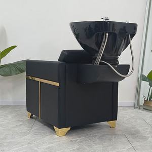 Qumeng 2024 New Model Modern Durable <b>Shampoo</b> Bed Hair Salon Beauty Salon Special <b>Shampoo</b> <b>Chair</b> Salon Furniture Synthetic Leather - Product Image 5