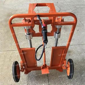 Tarière de plantation d'arbres 52cc, perceuse de terre 4 temps 196cc, machine à creuser des trous pour poteaux avec chariot/porte-poteaux - Product Image 6