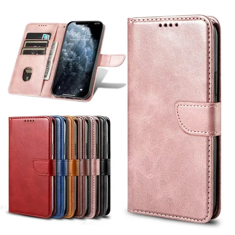 High Quality Leather Flip Wallet Mobile Magnet PU Phone Case For Huawei Mate 9 8 10 20 30 40 P10 P20 P30 lite P50 P40 Pro PLUS