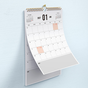Calendario de Papel para la Elaboración de Objetivos 2027, Personalizado, con Motivación Interior, Rastreador de Hábitos de Color, Tablero de OKR Cuatrimestral para el Estudio, Paquete de Entrenador de Vida - Product Image 2