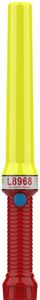 Safety <b>LED</b> <b>Flashlight</b> Red Flashing Traffic Mode Signal Traffic Wand - Product Image 2