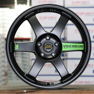 ล้อฟอร์มฟลอว์ ขนาด 18 20 22 นิ้ว 5x114.3 4x100 <span class=keywords><strong>สี</strong></span><span class=keywords><strong>ดำ</strong></span>ด้าน สำหรับ Honda Civic Accord Nissan Altima 350Z Miata Yaris <span class=keywords><strong>SUV</strong></span> - Product Image 2