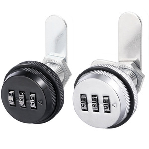 Gao Fuya Drawer Combination Lock Zinc Alloy Rotary Latch Mechanical Number Lock For <b>Filing</b> Cabinet Mailbox Electrical <b>Box</b> - Product Image 1