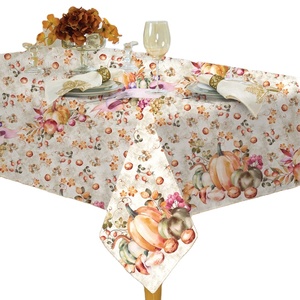 Nhà Máy Giá Không Thấm Nước Sang Trọng Đẹp Khách Sạn Đảng Ăn Hickory Khăn Trải Bàn Bán Buôn In Bảng Vải Cho Đám Cưới - Product Image 3