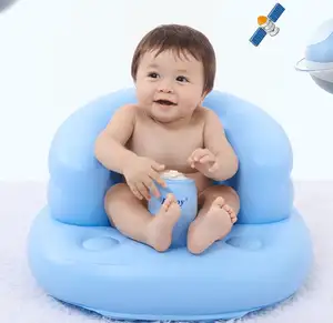 EN71 FCCA Baby wanne aufblasbarer Stuhl aufblasbarer Sitz für Babys ab 3 Monaten Aufblasbarer Bades tuhl zum Essen, Spielen und Baden