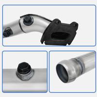 Direkter Einbau-Katalysator Links und Rechts Paarweise für 2011-2021 Dodge Durango 5.7L V8 HEMI Edelstahl Auspuff-Ersatz