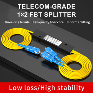 Divisor PLC de Fibra Óptica SC de Alta Precisión 1x2, Grado Telecomunicaciones, Tipo Cono, Pasivo, POE/GSM/SDK/GPRS, Baja Pérdida, FTTH, En Caja, Duradero, OEM - Product Image 6