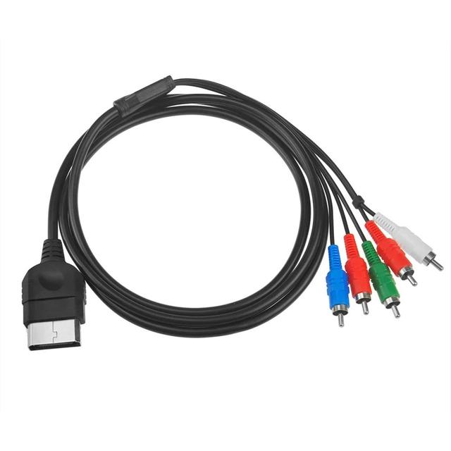 Component AV Cable for PS2 / PS3 / PS3 Slim HD Multi out Composite RCA Audio Video Cable for (6 Feet)