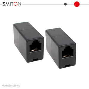 RJ11 RJ12 rj25 đường dây điện thoại Cáp Coupler F để kết nối nữ 6P6C duy nhất - Product Image 4