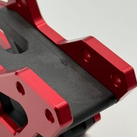 Guide-chaîne en alliage d'aluminium renforcé CNC de haute qualité, adapté aux accessoires de modification de moto CRF 07-19 250R 450R
