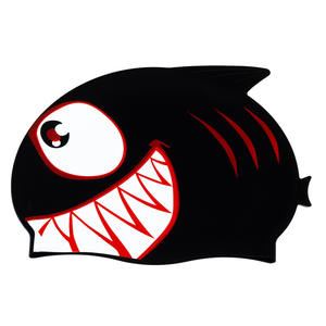 <span class=keywords><strong>Gorro</strong></span> de Natación de Silicona para Niños, <span class=keywords><strong>Gorro</strong></span> de Natación Impermeable con Dibujos Animados para Niños, Logotipo Personalizado al por Mayor - Product Image 1