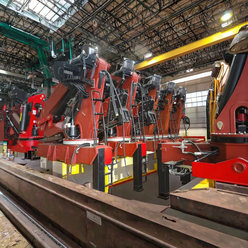 CX Brand Folding Hydraulic Knuckle Used