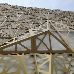 Panneaux <span class=keywords><strong>de</strong></span> placage solides en aluminium évidés Façades décoratives extérieures pour les carreaux <span class=keywords><strong>de</strong></span> plafond <span class=keywords><strong>de</strong></span> revêtement <span class=keywords><strong>de</strong></span> mur rideau - Product Image 1