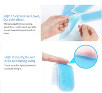 Lijitang 2026 Gel de refroidissement à effet rapide Patch antipyrétique Patch de refroidissement de Gel Patch de refroidissement de glace pour enfants et adultes