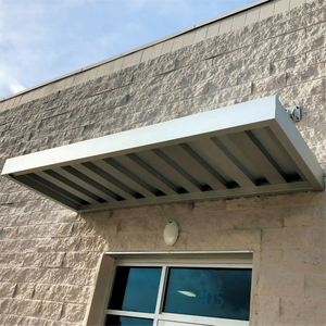 Toldo de puerta de pérgola exterior impermeable toldos de aluminio - Product Image 1