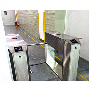 Moulinet d'entrée électronique de supermarché, de sécurité automatique, barrière pivotante, entrée de supermarché, approuvé, manuel - Product Image 1