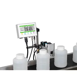 High resolution Industrial Online Automatic PET Bottle Inkjet printer