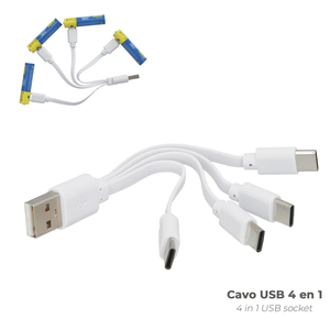 Batteria al Litio Ricaricabile "AAA" 1.5V USB-C (4 Unità) - Product Image 4