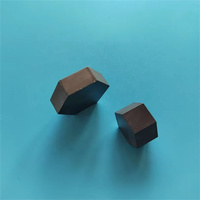 Plaque isolante en carbure de silicium, protection du corps, plaque hexagonale en céramique SiC noire