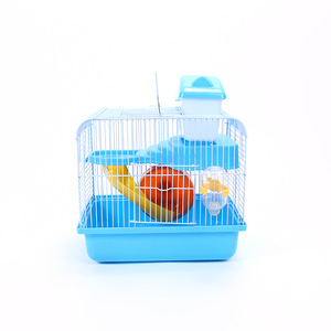 Hamster Castle Villa Jaula de doble capa Jaula de hámster simple Alambre Suministros de hámster Casa al por mayor - Product Image 5