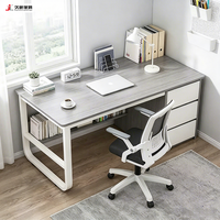 Bureau d'étude réglable pour étudiants JIUSHUN, bureau d'ordinateur en bois moderne et durable, table de travail pour la maison et le bureau, vente en gros