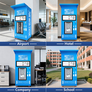 Toàn Bộ thép không gỉ 7 giai đoạn lọc điện Thẩm Thấu Ngược hệ thống lọc nước công cộng RO nước máy bán hàng tự động - Product Image 5