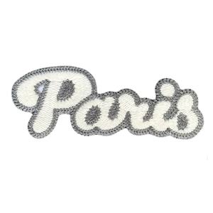Patch Iron On PARIS pour sweatshirts ras du cou - Product Image 4